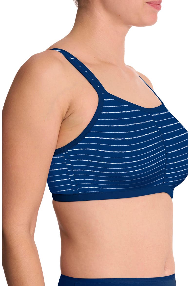 Yogi Convertible Sports Bra, Alternate, color, Shibori Print