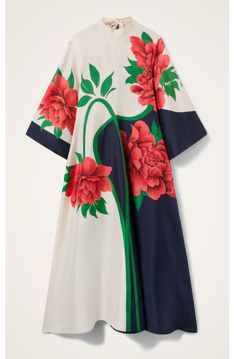 La DoubleJ Magnifico Dress, Alternate, color, Peony Placée Light Blue