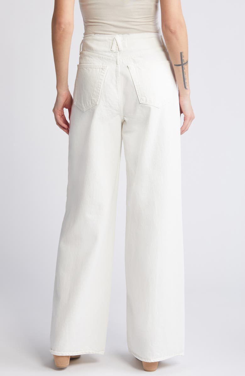 SLVRLAKE Taylor High Waist Wide Leg Jeans, Alternate, color, 