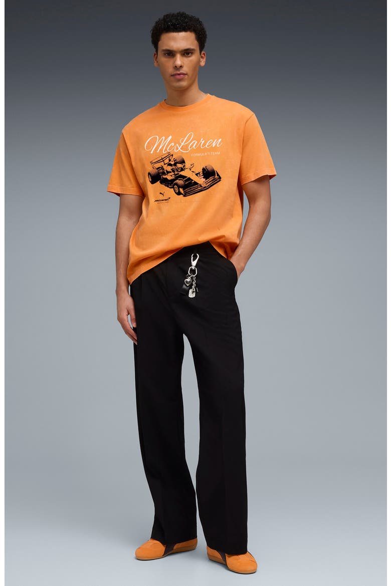 McLaren 2 Cotton Graphic T-Shirt, Alternate, color, PAPAYA