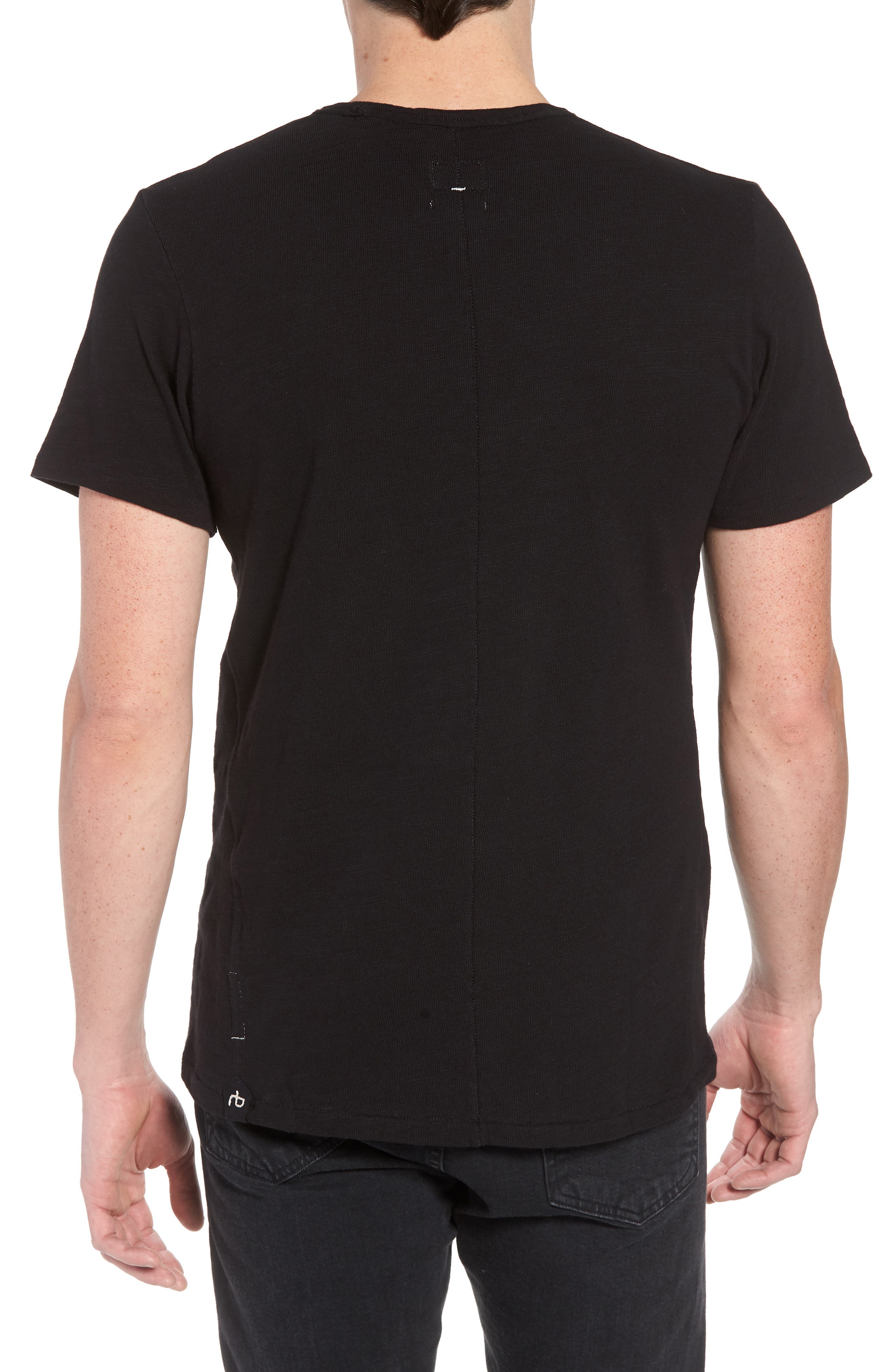 Classic Flame Slub Cotton T-Shirt - image 2