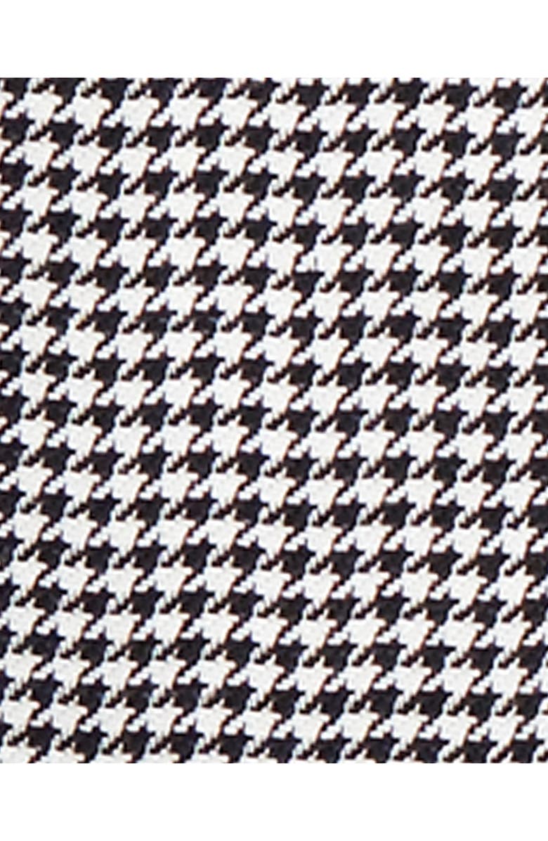 Theory B.Mel Houndstooth Check Slim Fit Linen Blend Blazer, Alternate, color, Black/ White Multi