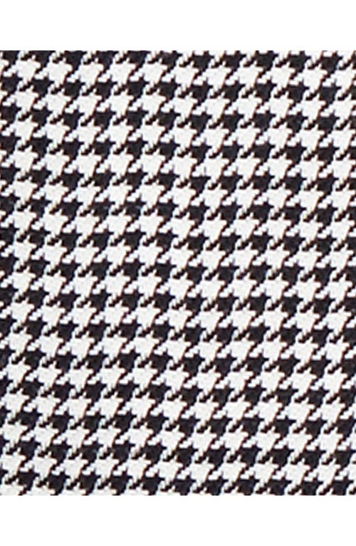 Theory B.mel Houndstooth Check Slim Fit Linen Blend Blazer In Pattern