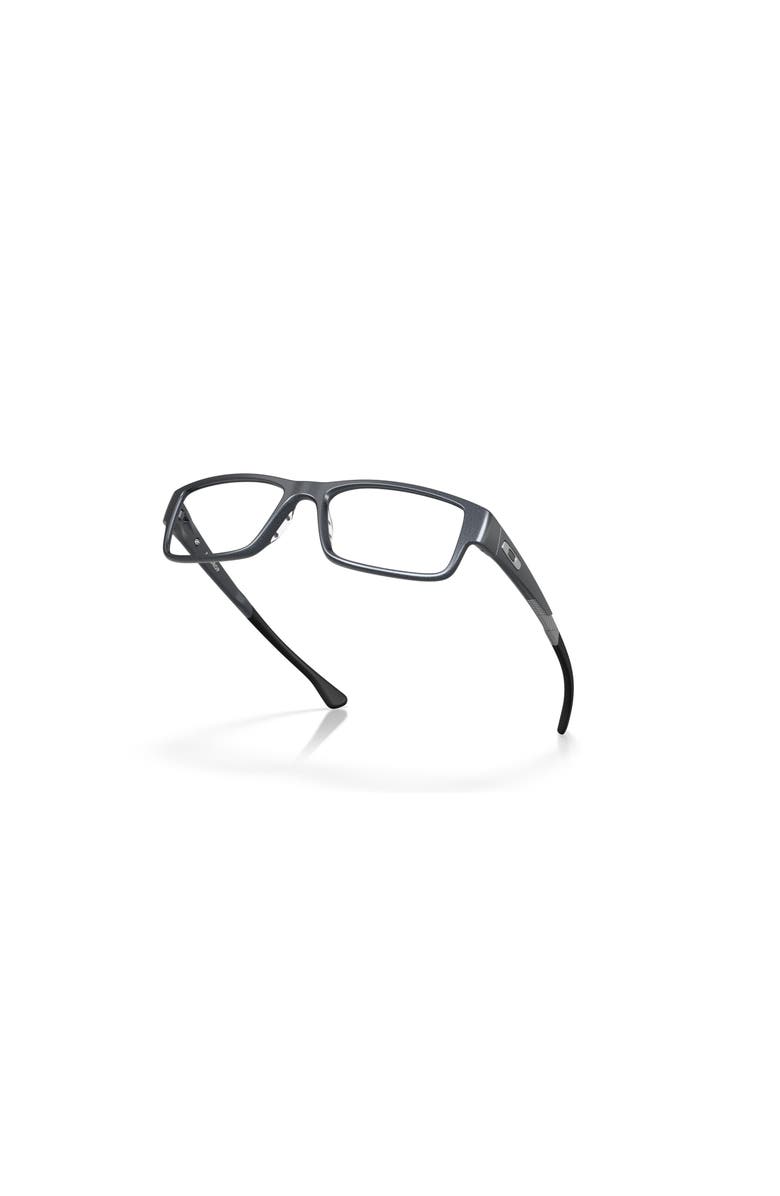Oakley 59mm Rectangle optical glasses, Alternate, color, Black