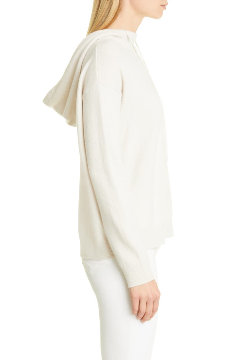 Cashmere Blend Hoodie, Alternate, color, IVORY SAND