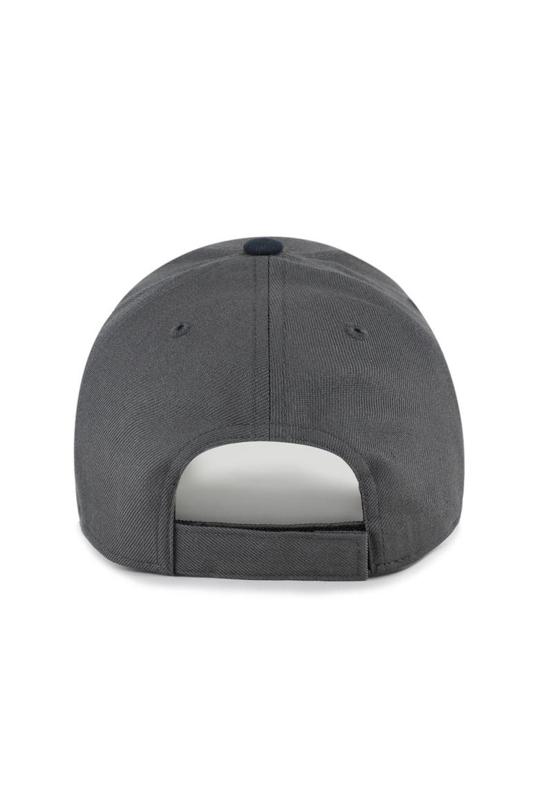 Men's '47 Charcoal New England Patriots Split Block MVP Adjustable Hat, Alternate, color, Charcoal