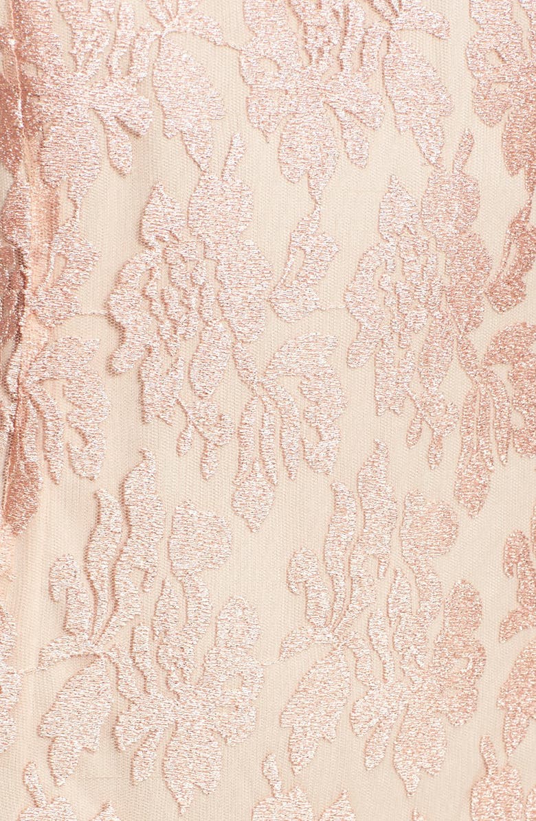 Missguided Lace Shift Dress, Alternate, color,