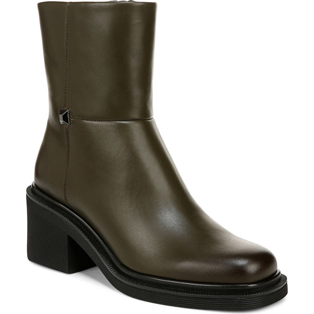 Franco Sarto Kyra Block Heel Bootie In Green