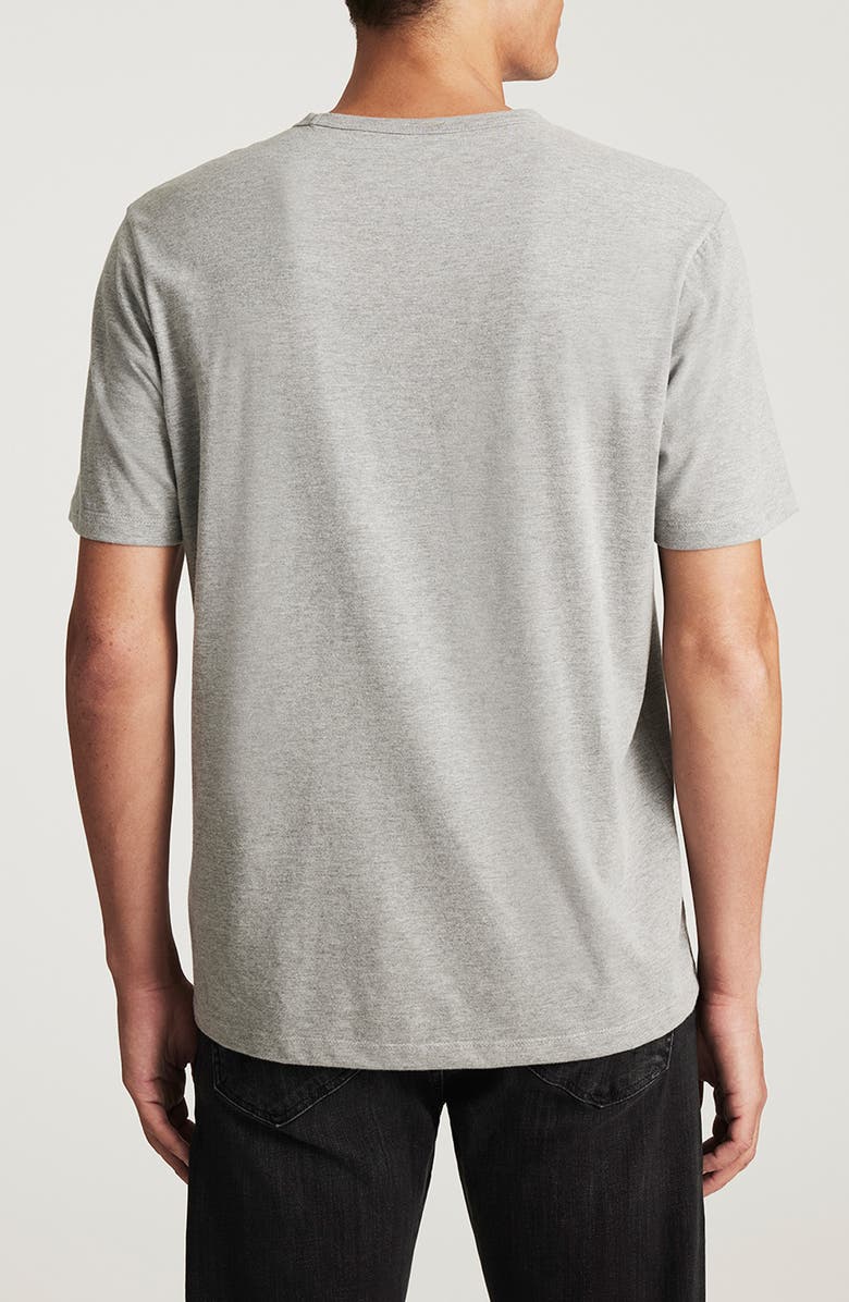 Mavi Jeans Grey Mélange Cotton Blend Crewneck T-Shirt, Alternate, color, Grey Melange