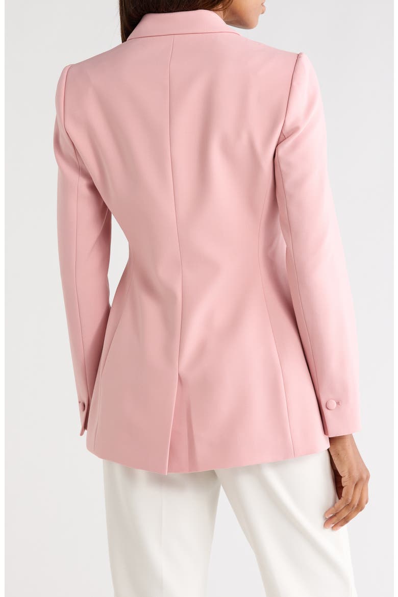 Calvary Twill Double Breasted Blazer, Alternate, color, CALAMINE PINK