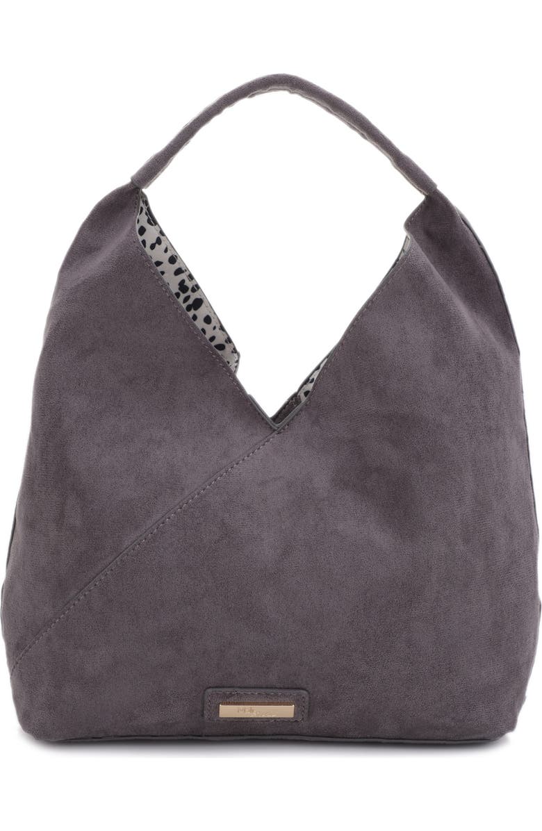 Mali + Lili Ali Small Vegan Leather Hobo Bag, Alternate, color,