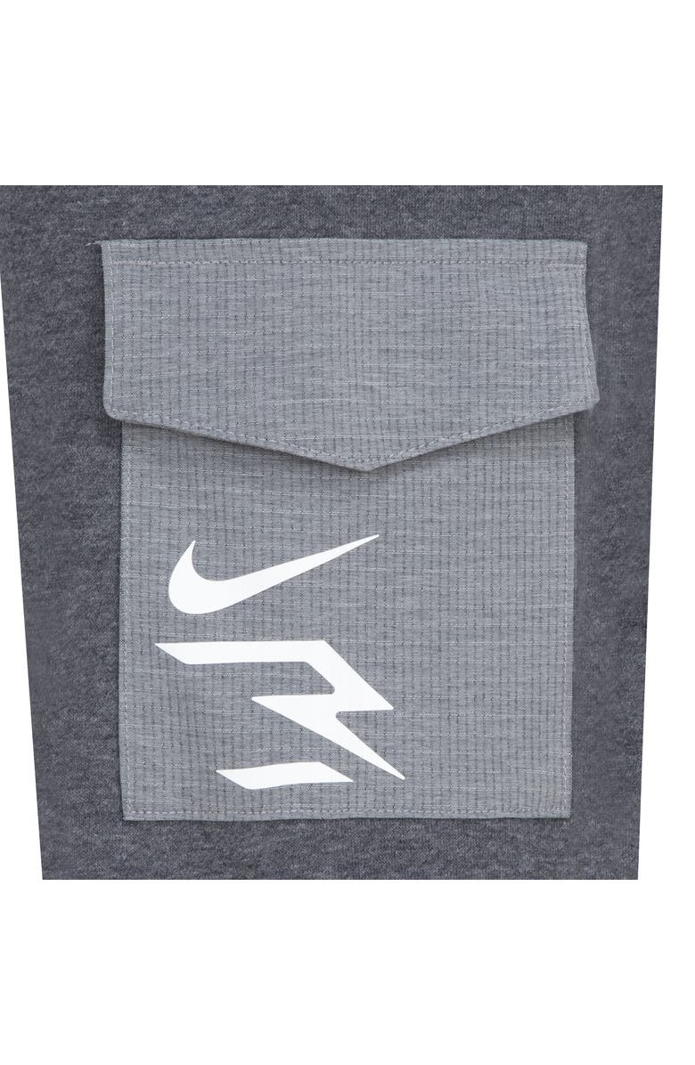 3 Brand Kids' Cargo Sweatpants, Alternate, color, Charcoal Heather