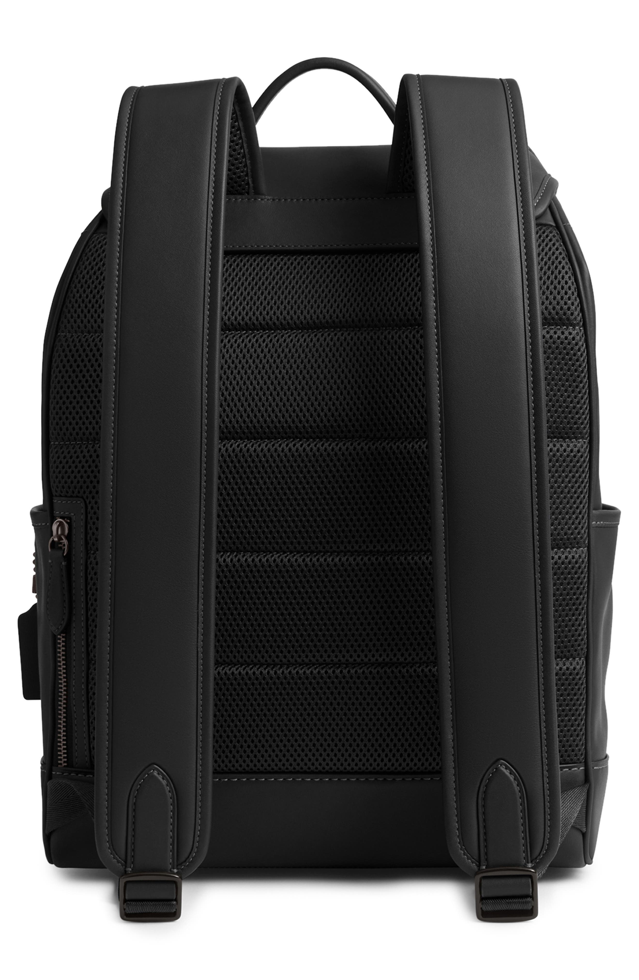 COACH League Signature Canvas Backpack, Alternate, color, 