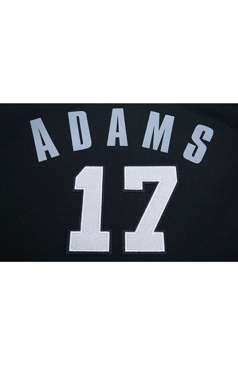 PRO STANDARD Men's Pro Standard Davante Adams Black Las Vegas Raiders Player Name & Number Pullover Hoodie, Alternate, color, 