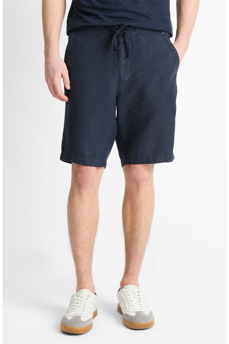 Lightweight Hemp Linen Shorts, Main, color, COASTAL
