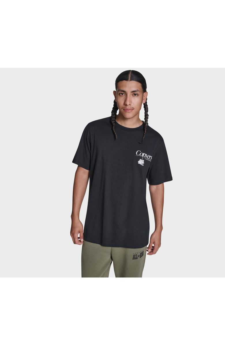 Converse Men's Hanging Shoes T-Shirt, Main, color, Converse Black