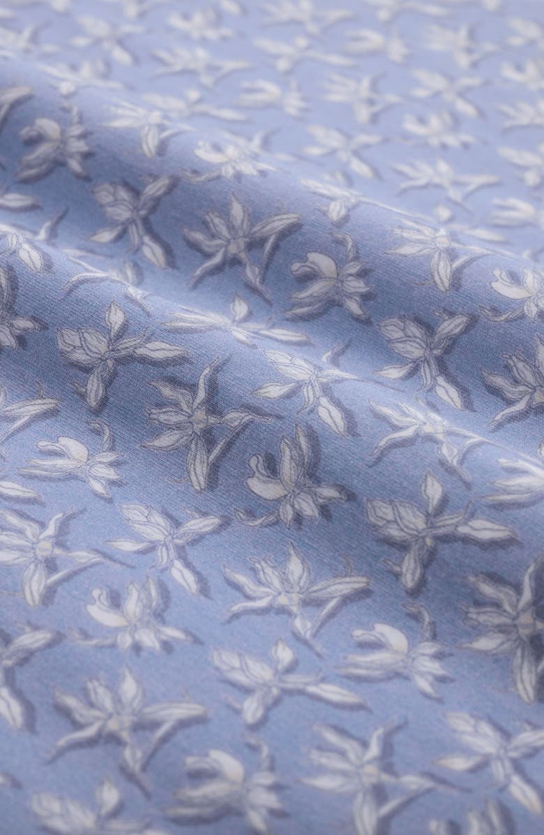 Bugatchi James OoohCotton<sup>®</sup> Floral Button-Up Shirt, Alternate, color, Air Blue