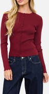 Blu Pepper Scalloped Rib Cardigan