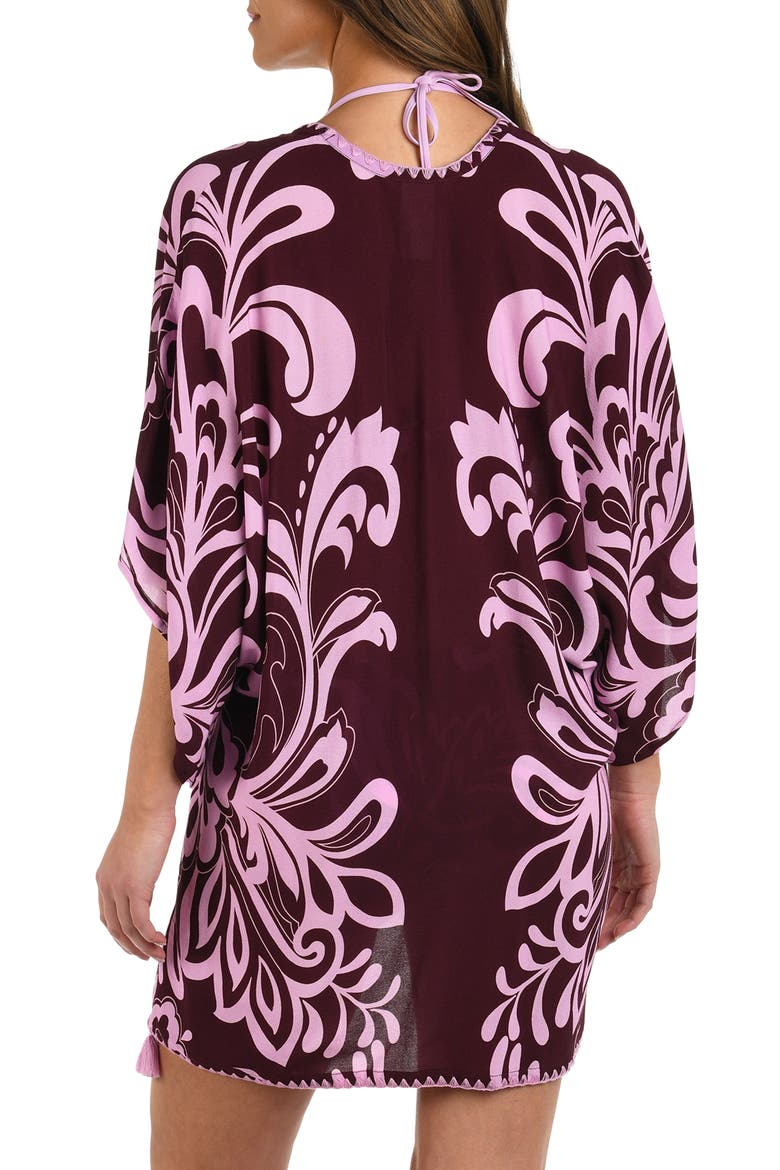 Fiji Cover-Up, Alternate, color, DARK CHERRY