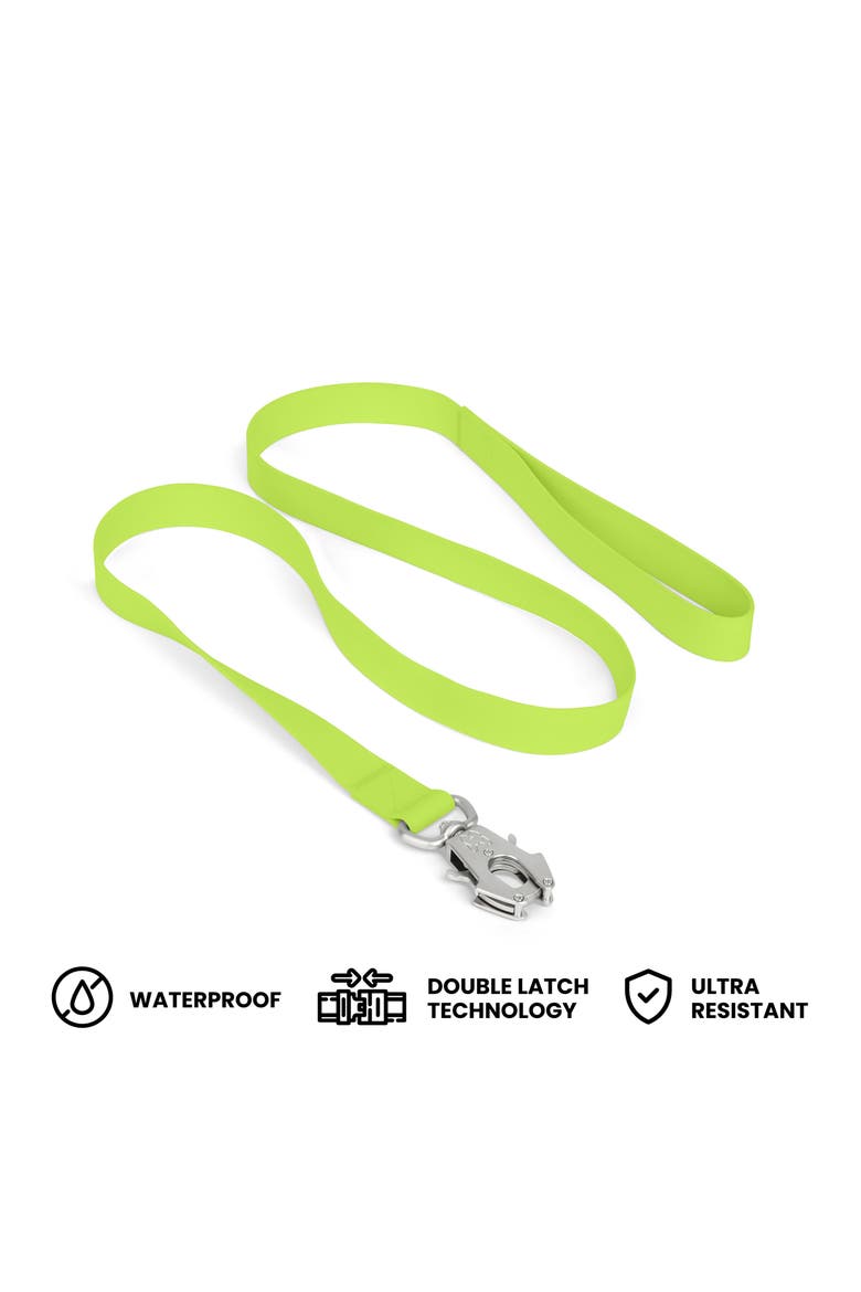 Waterproof Poly-Flex Sport Dog Leash, Alternate, color, Green