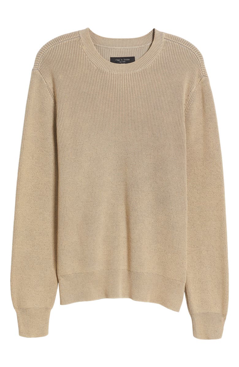 rag & bone Dexter Acid Wash Crewneck Sweater, Main, color,