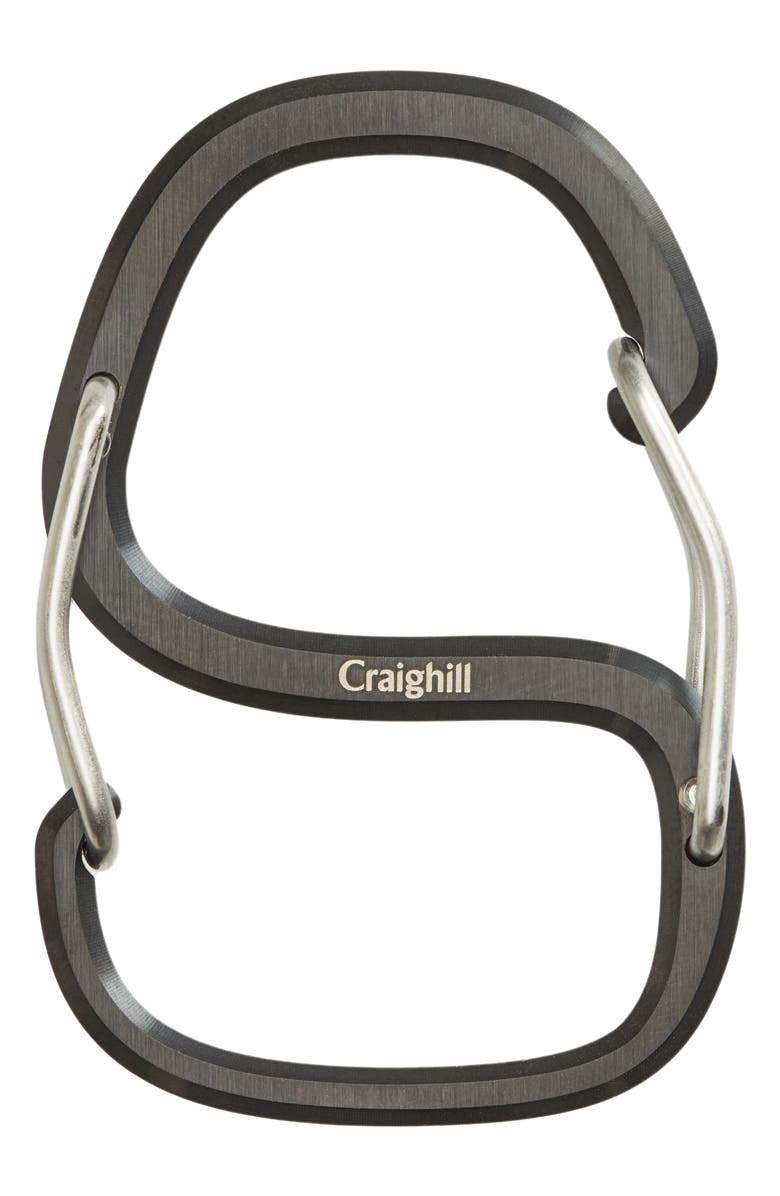 CRAIGHILL Coachwhip Carabiner, Main, color, Vapor Black