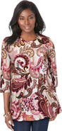 Jessica London Stretch Knit Swing Tunic