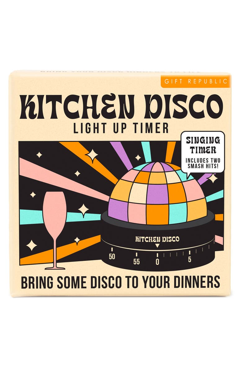 GIFT REPUBLIC Kitchen Disco Timer, Alternate, color, 