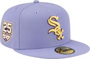 New Era Men's New Era Light Purple Chicago White Sox Lavender Bloom 59FIFTY Fitted Hat