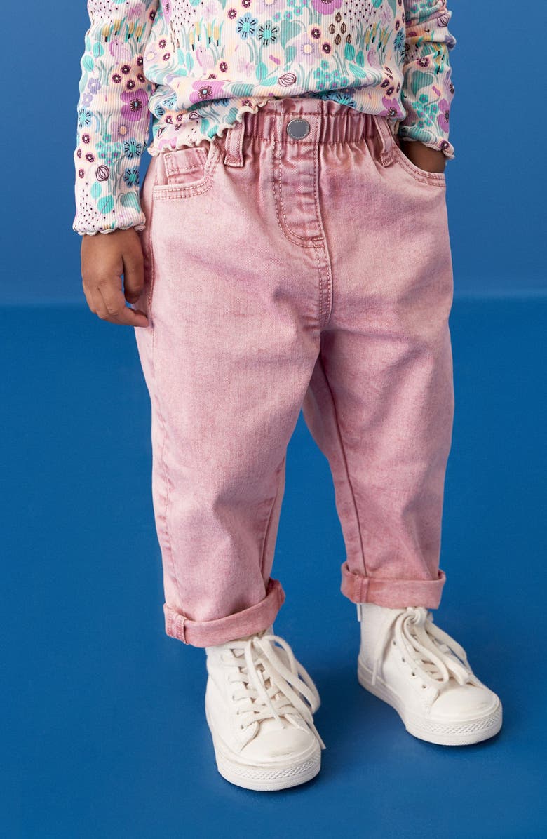 NEXT Kids' Elastic Waist Jeans, Alternate, color, 