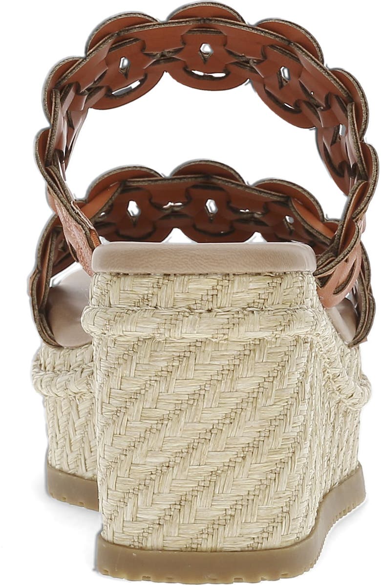 BARETRAPS Skylar Wedge Sandal, Alternate, color, Orange Aid