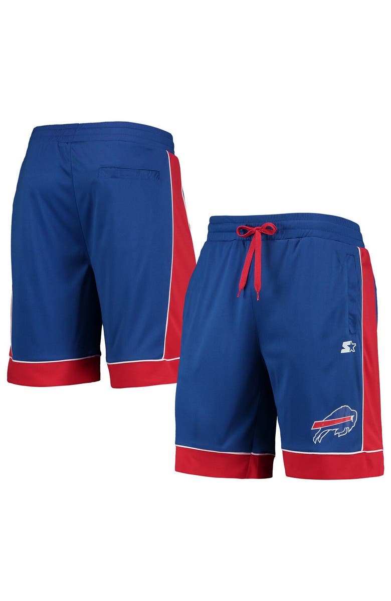 STARTER Men's Starter Royal/Red Buffalo Bills Fan Favorite Fashion Shorts, Main, color, Royal