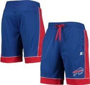 STARTER Men's Starter Royal/Red Buffalo Bills Fan Favorite Fashion Shorts