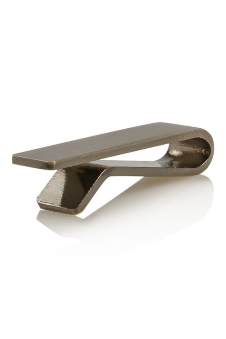 Men's Solid Tie Clip, Alternate, color, NATURAL