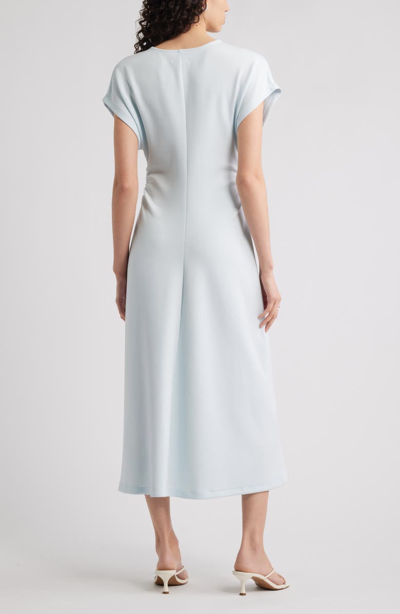 Nordstrom Crewneck Midi Dress, Alternate, color, Blue Fade
