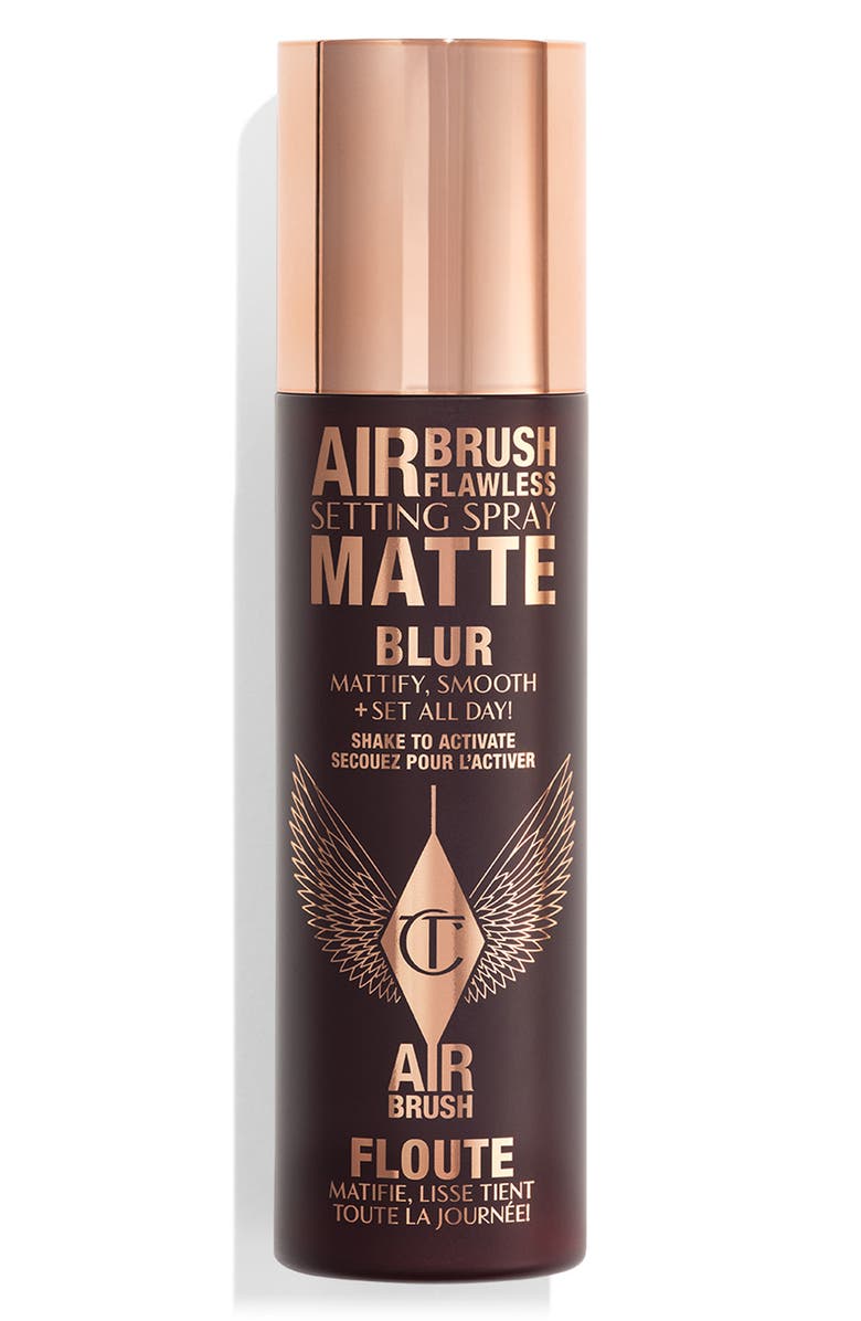 Charlotte Tilbury Airbrush Flawless Finish Setting Spray Matte, Main, color,