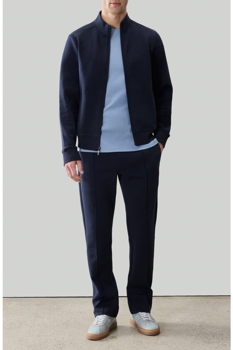 Kenji Zip Track Jacket, Alternate, color, BLUE NIGHT