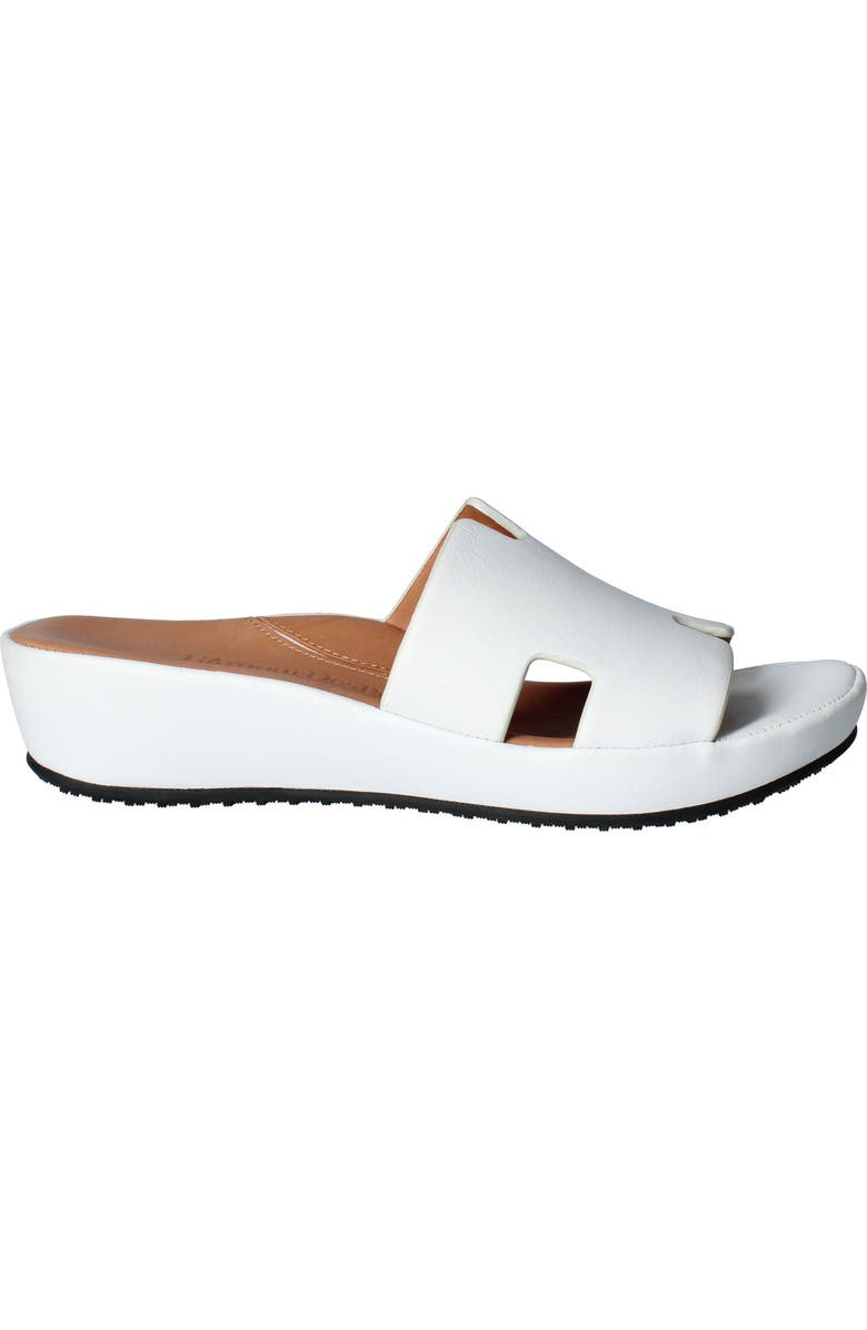 L'Amour des Pieds Catiana Platform Sandal, Alternate, color, White