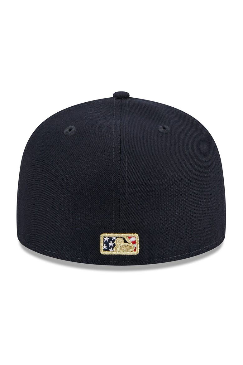 Men's New Era  Navy Los Angeles Dodgers 2023 Fourth of July 59FIFTY Fitted Hat, Alternate, color, Navy