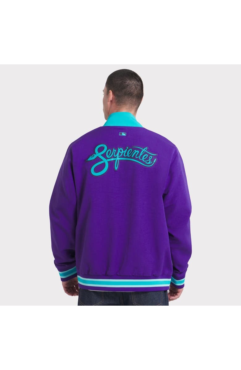 Nike Men's Nike  Purple Arizona Diamondbacks 2025 City Connect Authentic Collection Full-Zip Bomber Jacket, Alternate, color, Purple