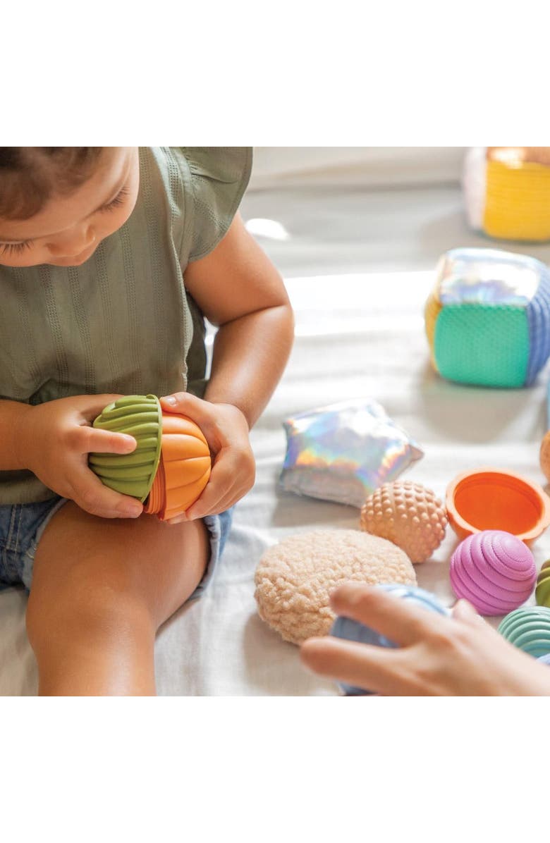 Kaplan Early Learning Company Texture Time Toddler Loose Parts STEM Kit, Alternate, color, Multicolored