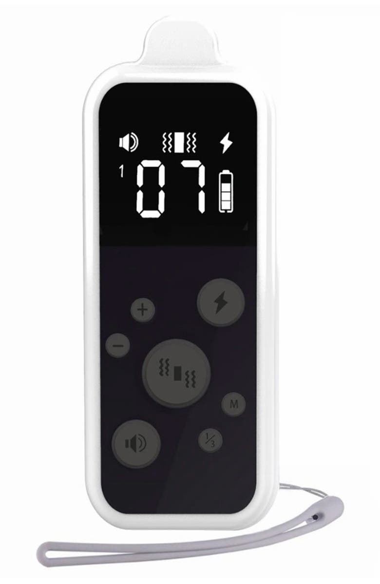 PET LIFE Barksafe LED 1-to-3 Dog 1,200-Foot Range 7-Level Vibration and Sound Training Dog Collar, Alternate, color, Black/ White