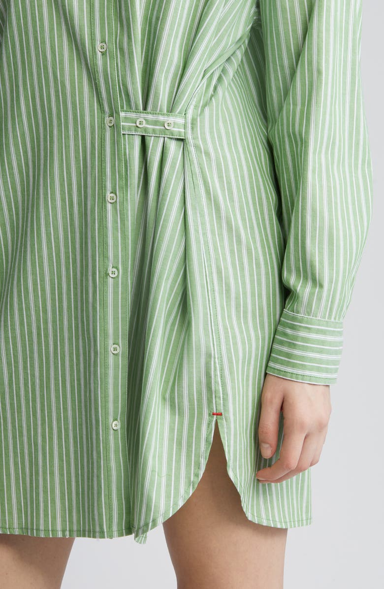 XÍRENA Mills Stripe Long Sleeve Cotton Shirtdress, Alternate, color,