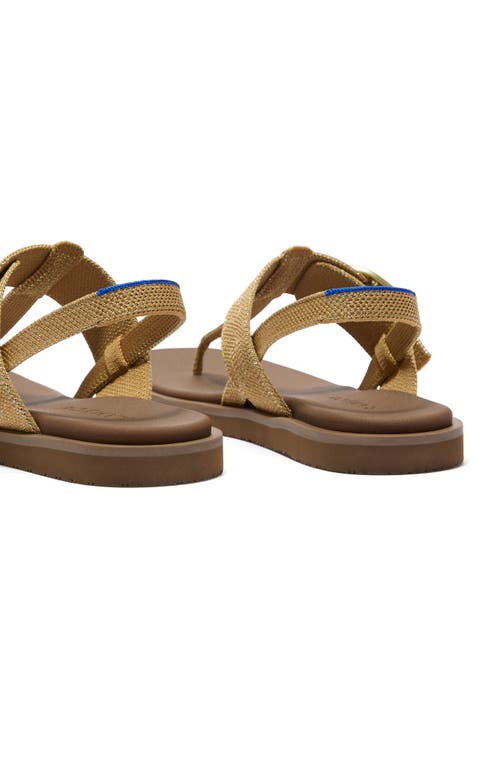 Rothys Rothy's The T-strap Sandal In Golden Sun
