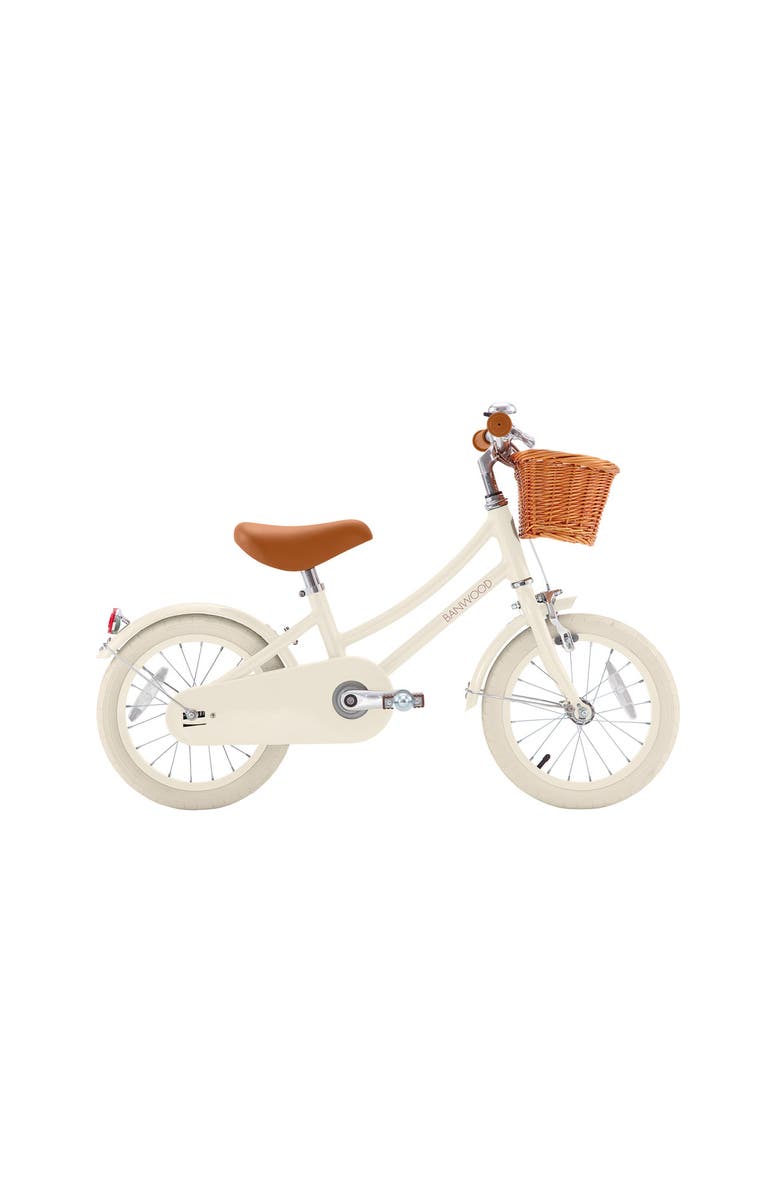 Banwood Classic Kids Bike 14 Inch, Main, color, Cream
