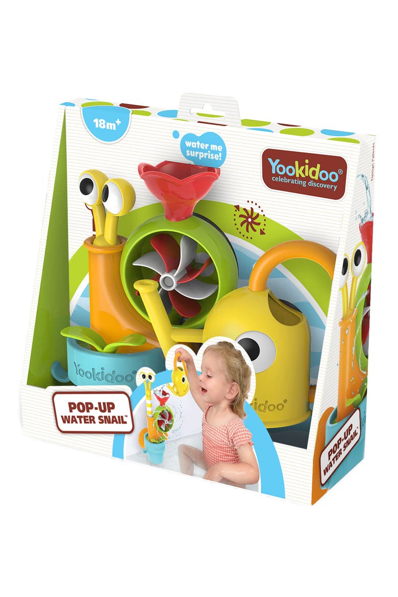 Pop-Up Water Snail Bath Toy, Alternate, color, MULTI