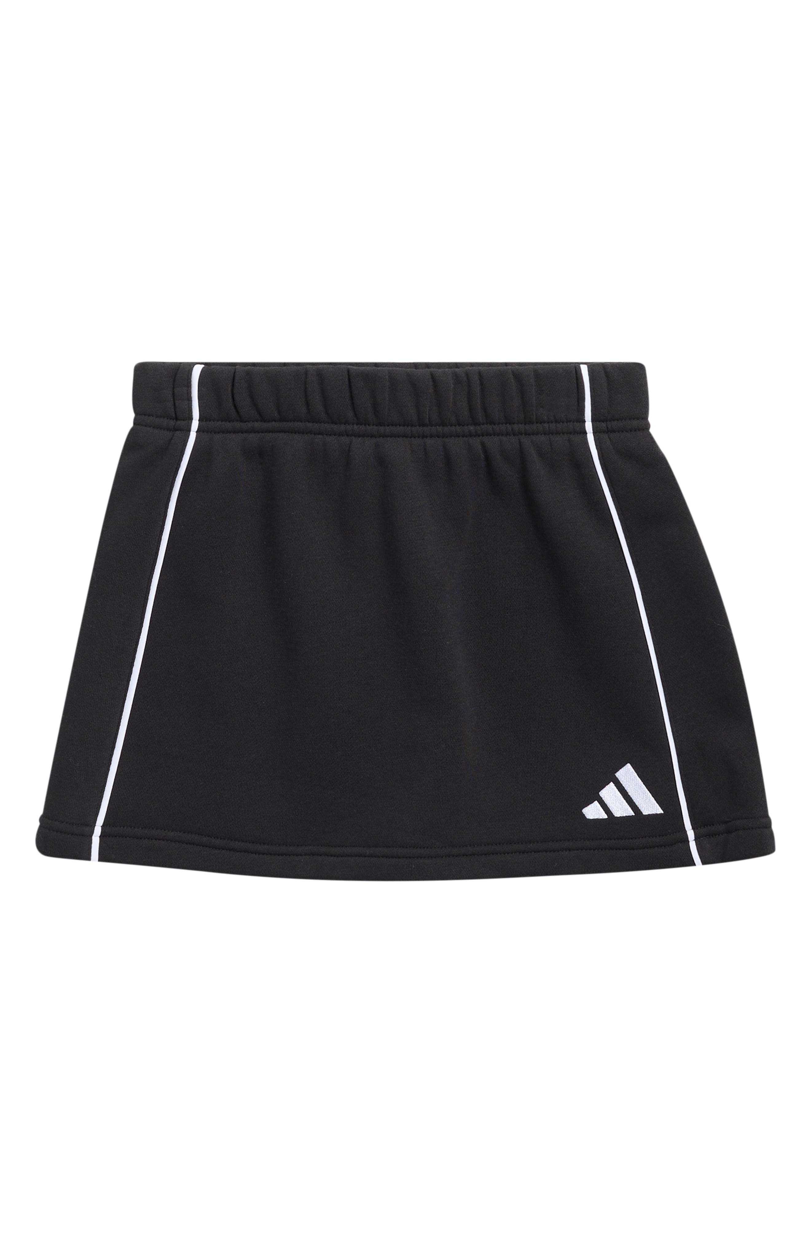 Kids' Piped Fleece Skort