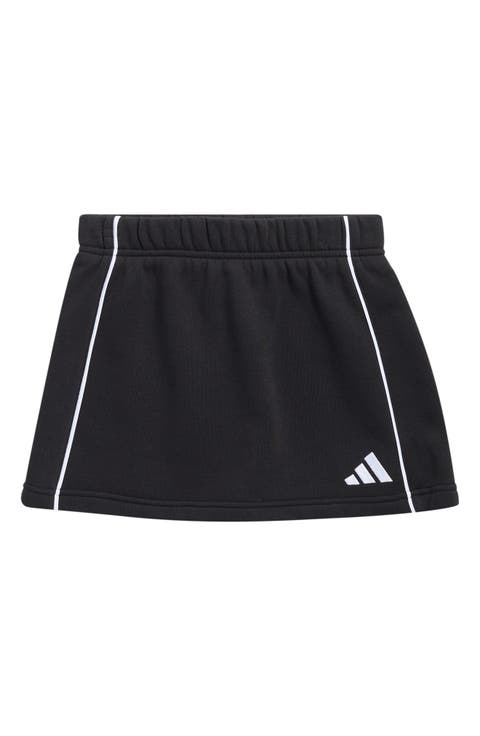 Kids' Piped Fleece Skort