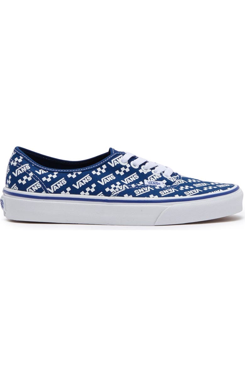 Vans Authentic Repeat Logo Skate Sneaker, Alternate, color,