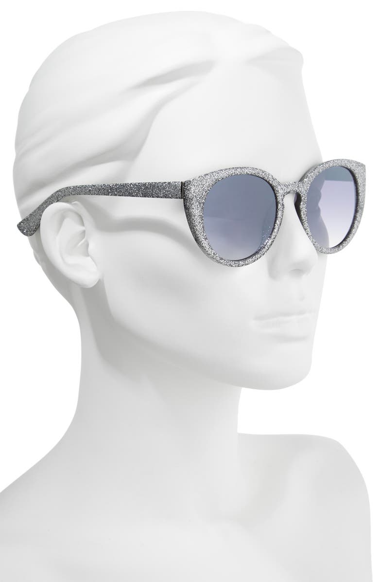 BP. Glitter Cat Eye Sunglasses, Alternate, color, 